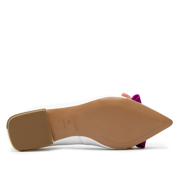 Baleriny R.Polański 1008 - Biały Lico/Kolorowy