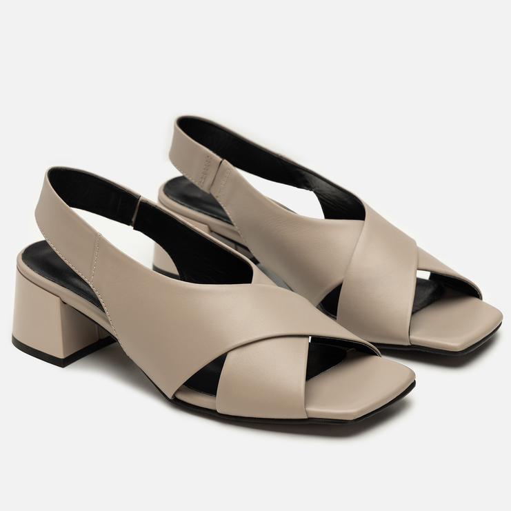 Sandały R.Polański 2180 - Cappuccino Lico