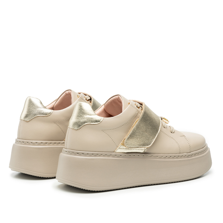 Sneakersy R.Polański 1935 - Beżowy Lico