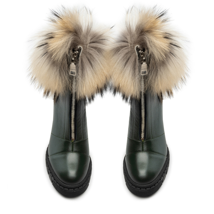 Botki R.Polański 1534 - Zielony Lico