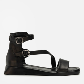 Sandały R.Polański 2185 - Czarny Lico