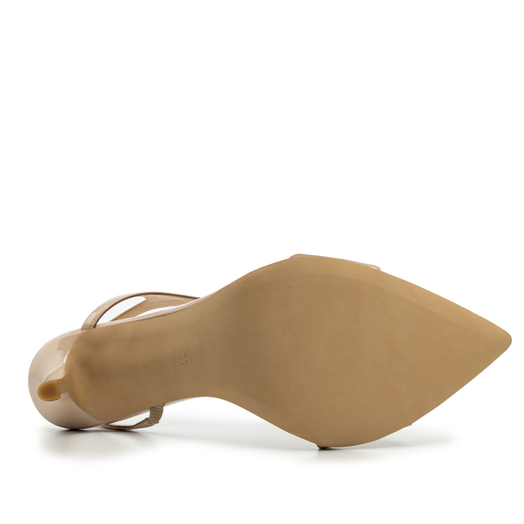 Sandały R.Polański 1992 - Beżowy Lakier