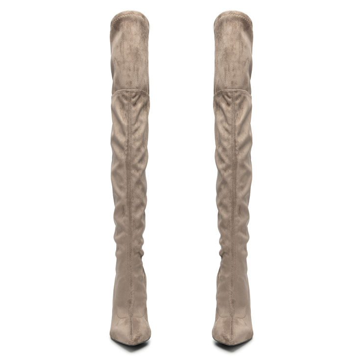 Kozaki R.Polański 1618 - Cappuccino Zamsz