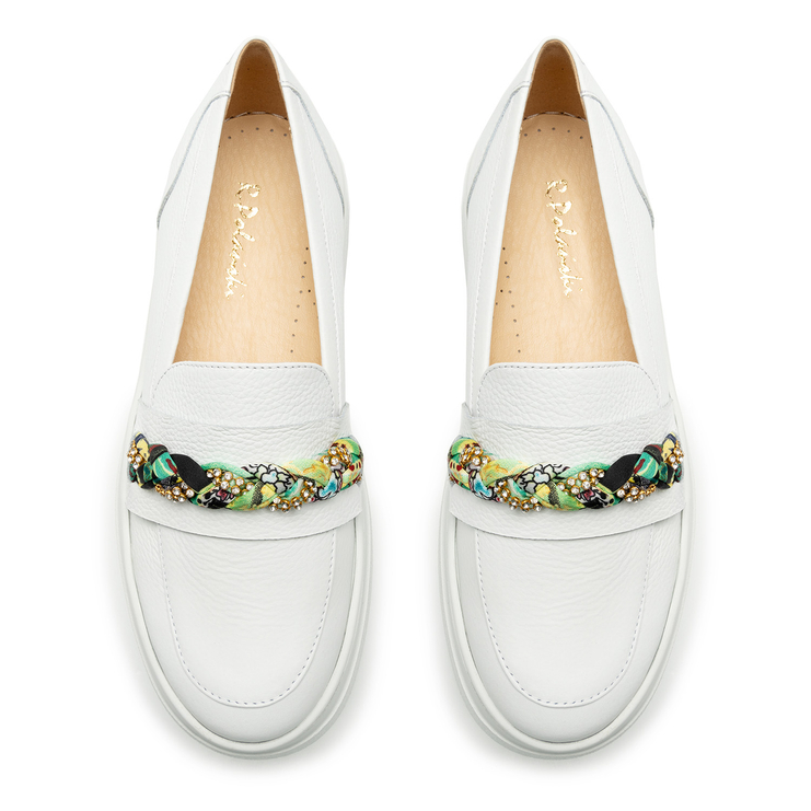 Półbuty R.Polański 1913 - Biały Lico