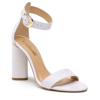 Sandały 876 - Biała Plecionka