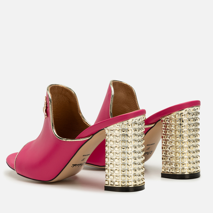 Klapki R.Polański 1007 - Fuksja Polina 559 Lico