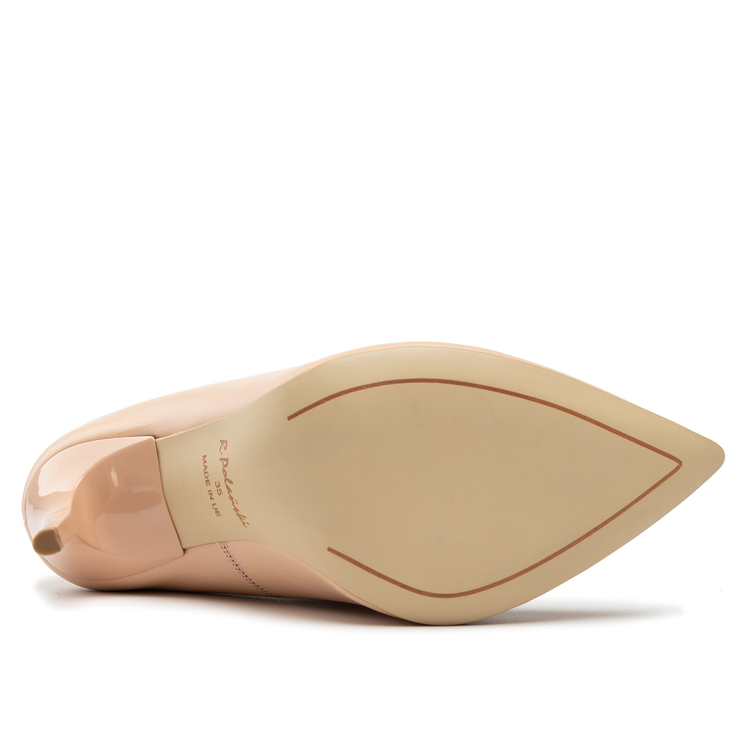 Czółenka R.Polański A001 - Róż Pudrowy Lico