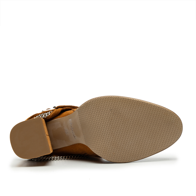 Muszkieterki R.Polański 973/X - Rudy 036 Zamsz