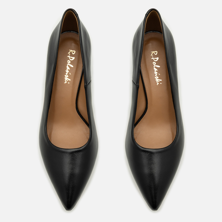 Czółenka R.Polański 2257 - Czarny Lico