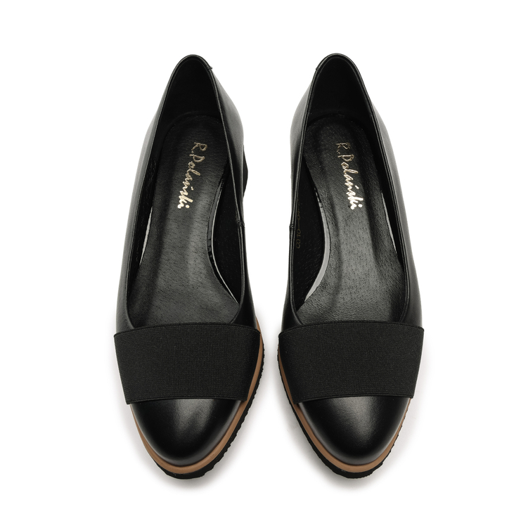 Półbuty R.Polański 1161 - Czarny Lico