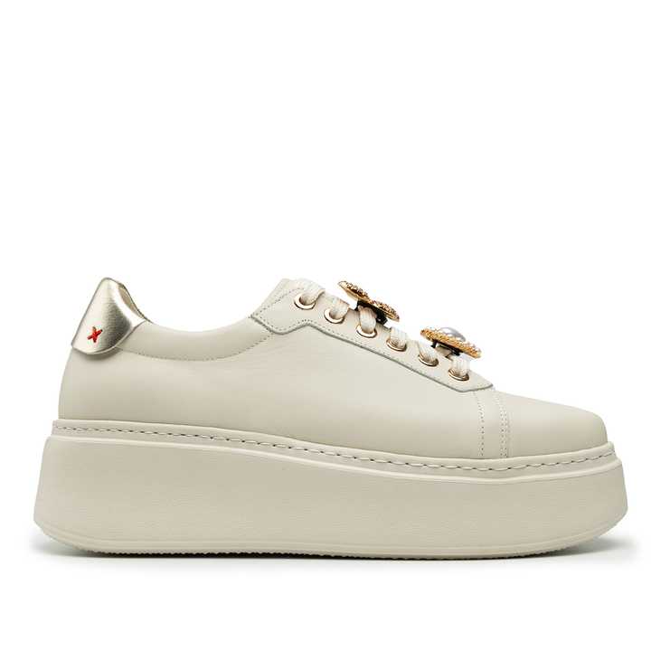 Sneakersy R.Polański 1796 - Beżowy