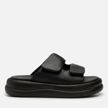 Klapki R.Polański 2195 - Czarny Lico