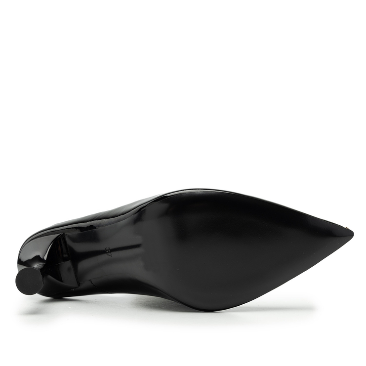 Szpilki R.Polański 2075 - Czarny Lakier