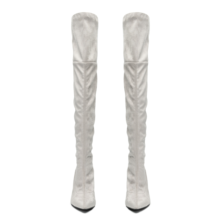 Kozaki R.Polański 1618 - Szary Zamsz