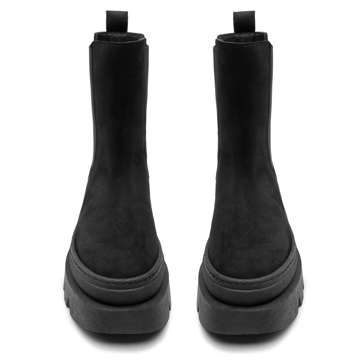 Sztyblety R.Polański 1675 - Czarny Nubuk