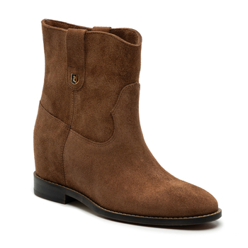 Botki R.Polański 880 - Tabacco Zamsz