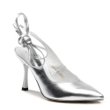 Sandały R.Polański 1421 - Srebrny Lico