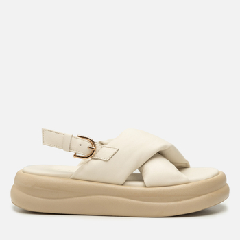 Sandały R.Polański 2190 - Beżowy Lico