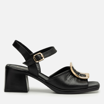 Sandały R.Polański 2125 - Czarny Lico