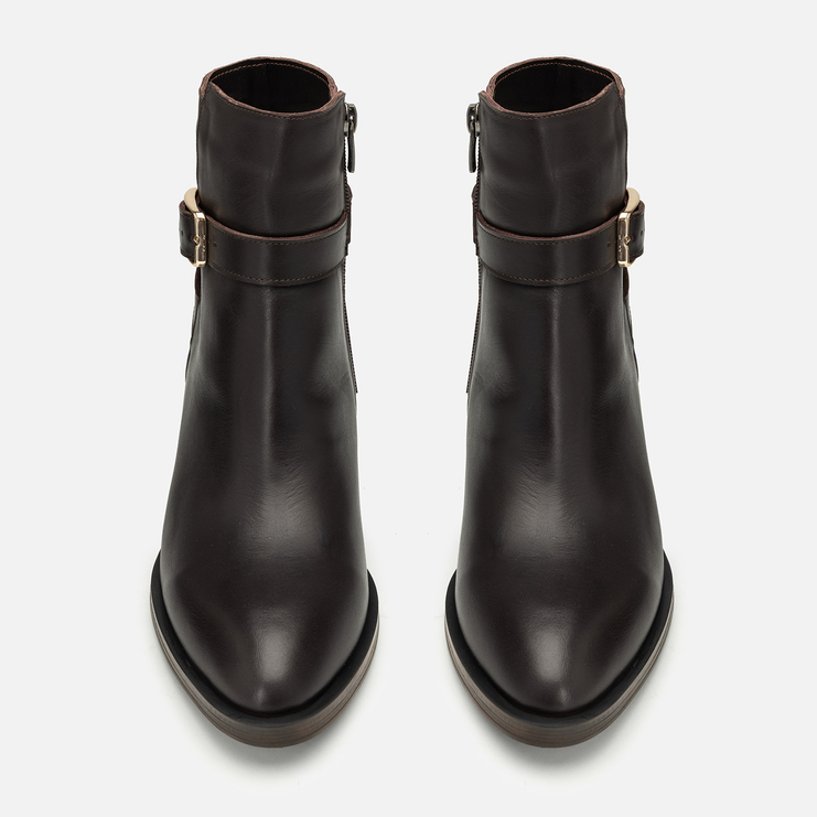 Botki R.Polański 2230 - Brązowy Lico