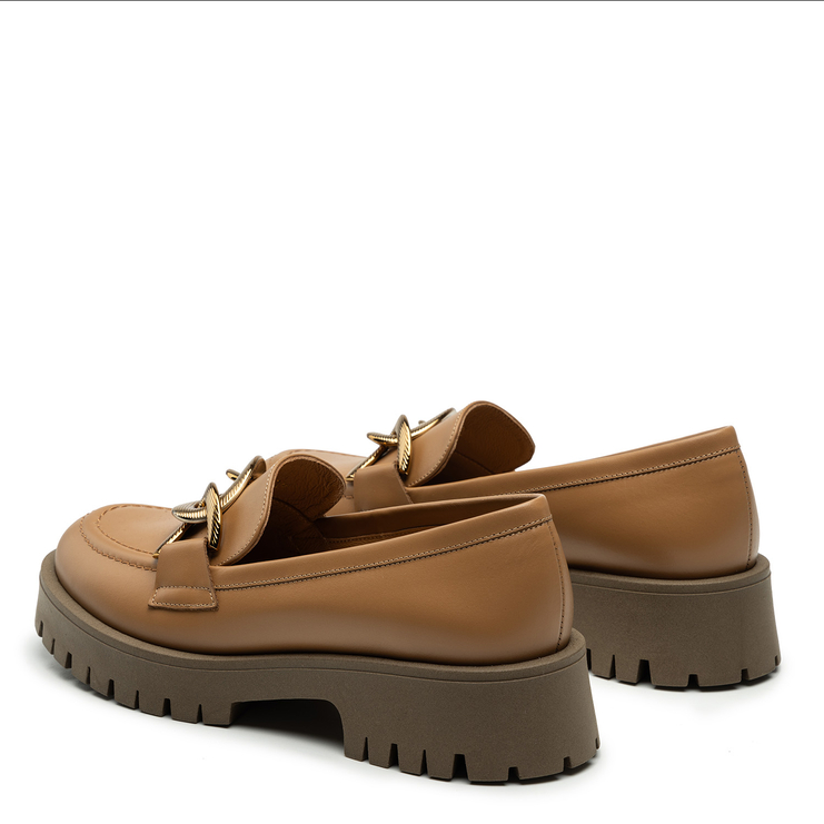 Mokasyny R.Polański 1811 - Karmel TST Lico