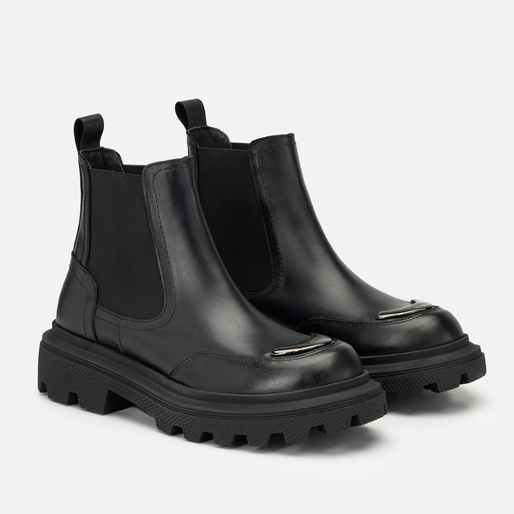 Botki R.Polański 2237 - Czarny Lico