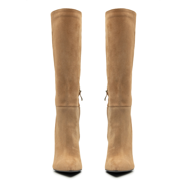 Kozaki R.Polański 1717 - Camel 546 Zamsz