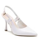 Sandały R.Polański 1442 - Biały Lico