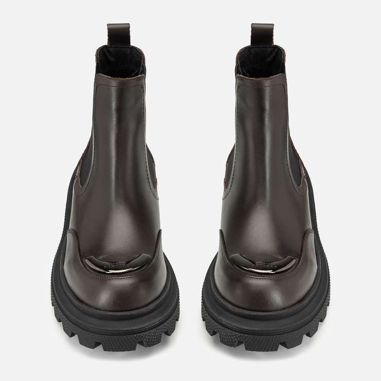 Botki R.Polański 2237 - Brązowy Lico