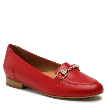 Baleriny 1138 - Czerwony Lico Comfort