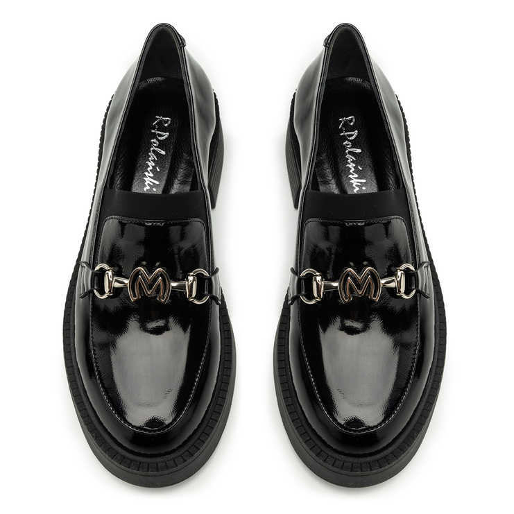 Półbuty R.Polański 2087 - Czarny Naplak