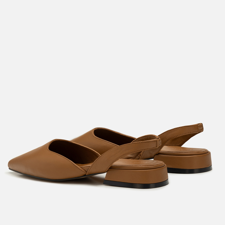 Sandały R.Polański 2216 - Brązowy Lico