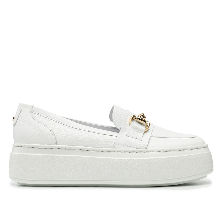 Półbuty R.Polański 1905 - Biały Lico