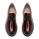 Półbuty R.Polański 2090 - Bordowy Naplak