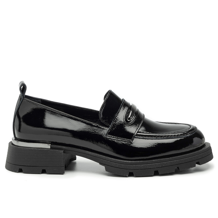 Półbuty R.Polański 2080 - Czarny Naplak