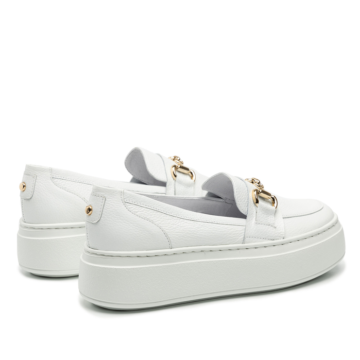 Półbuty R.Polański 1905 - Biały Lico