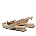 Sandały R.Polański 1595 - Beżowy Polina 266 Lico