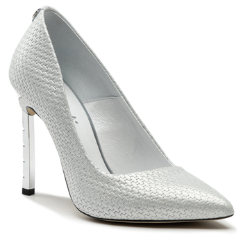 Szpilki R.Polański 808 - Srebrny E3