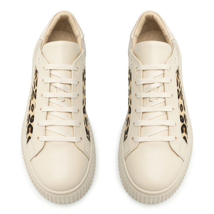 Sneakersy R.Polański 2093 - Beżowy Lico/Pantera