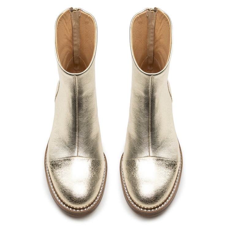 Botki R.Polański 1779 - Złoty Lico/Złoty Kryształ