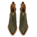 Botki R.Polański 987 - Zielony Nubuk