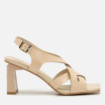 Sandały R.Polański 2175 - Beżowy Naplak