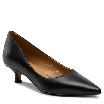 Czółenka R.Polański 1087 - Czarny Lico