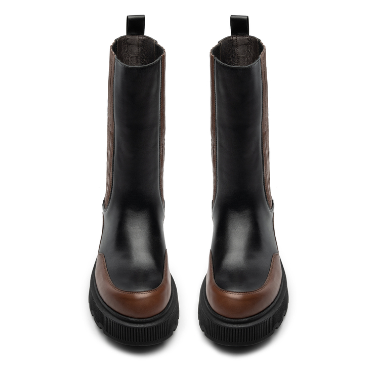 Sztyblety R.Polański 1558 - Czarny Lico/Brązowy Lico