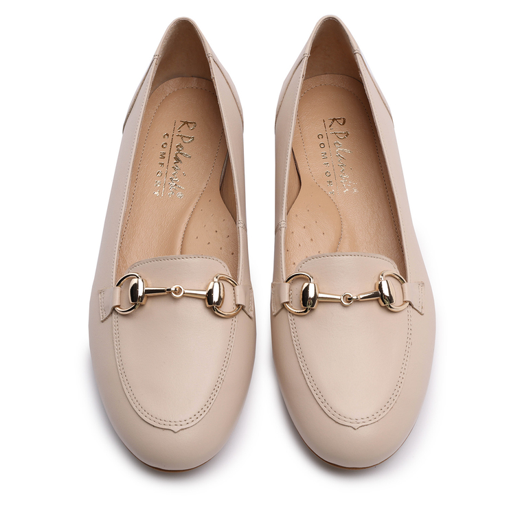 Baleriny 1138 - Beżowy Lico Comfort