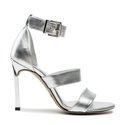 Sandały R.Polański 1287/A - Srebrny Lico