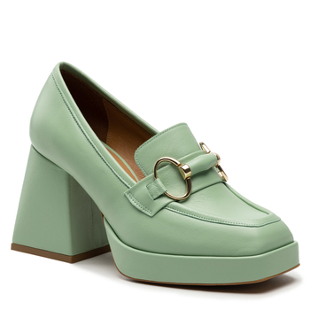 Czółenka R.Polański 1554 - Zielony Polina 586 Lico