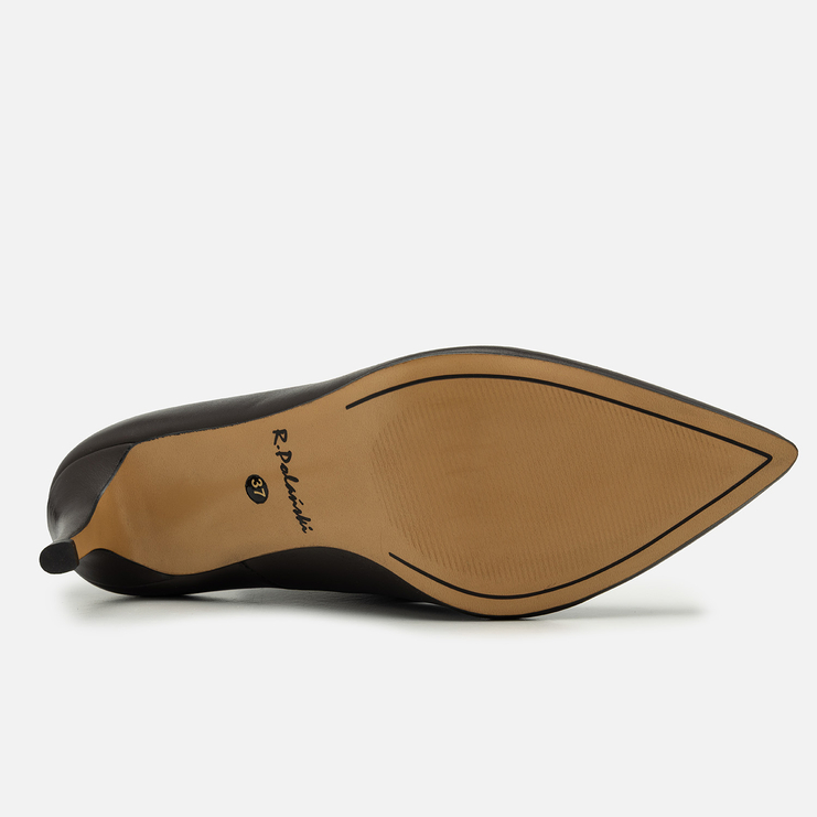 Czółenka R.Polański 2256 - Brązowy Lico