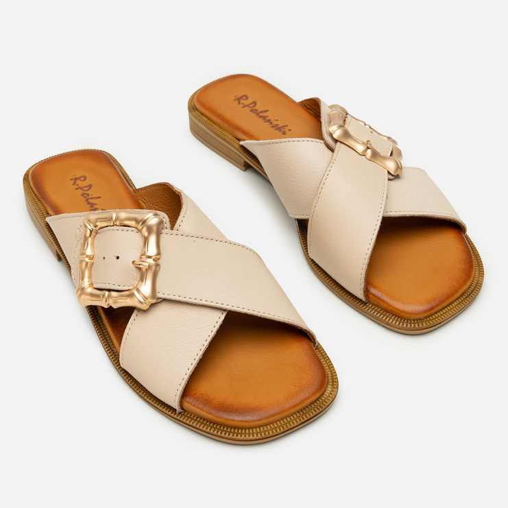 Klapki R.Polański 2152 - Ekri Lico