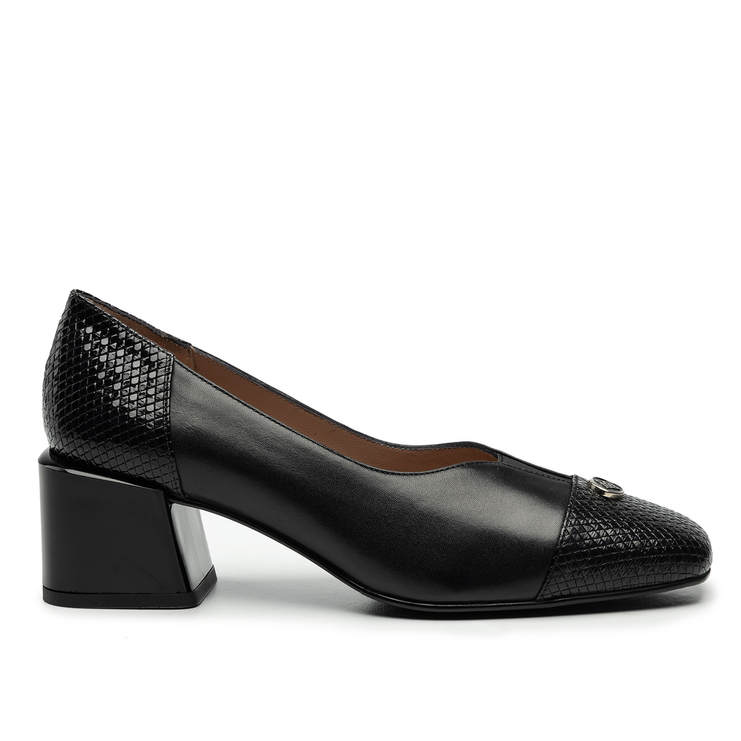 Czółenka R.Polański 1990 - Czarny Lico